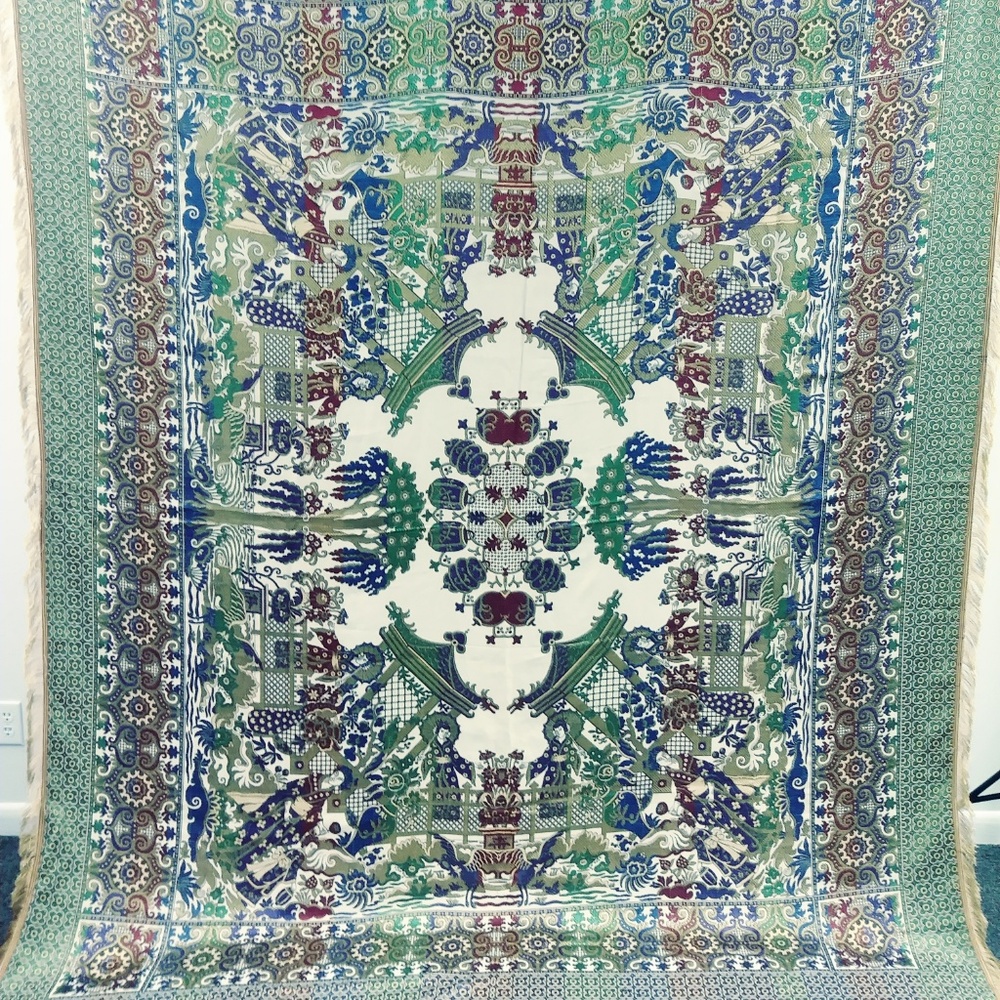 antique wall hanging tapestry
